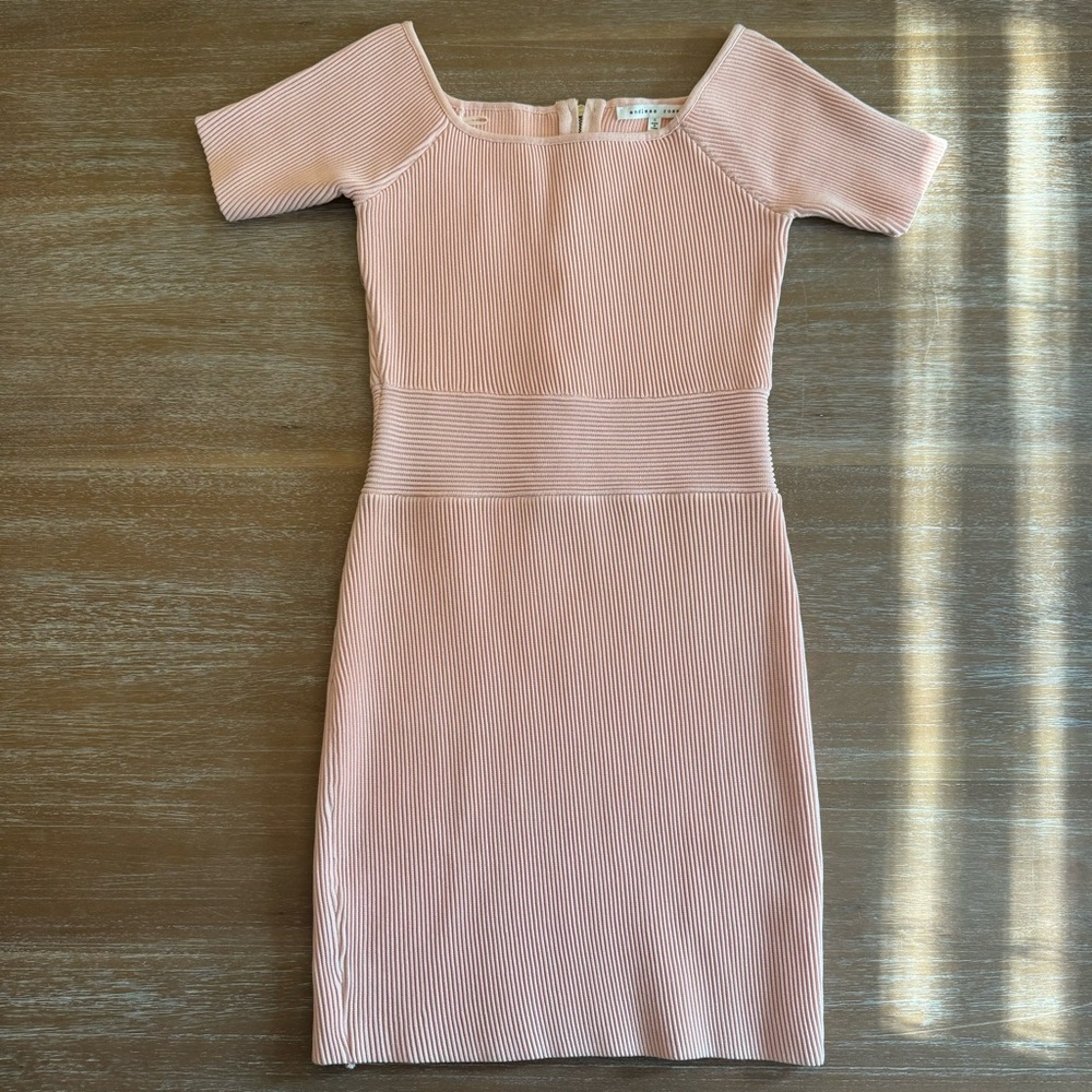 Endless Rose Ribbed Bandage Dress